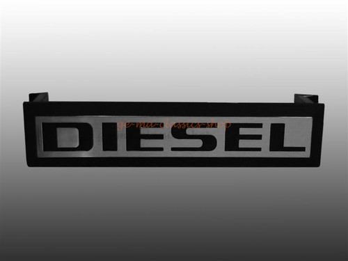 Diesel schriftzug emblem - "diesel",