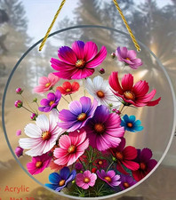 Fensterbild Blumen Frühling