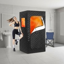 Upgradierte Heimsauna-Box mit