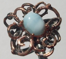 CeS Ring mit Larimar, Atlantisstein