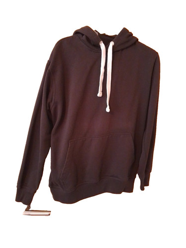 Kapuzensweatshirt schwarz - , gr