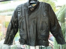 Akito Motorradjacke Jacke Lederjacke Kinder Damen Gr. 38