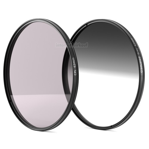 62mm set pol - pol-filter, +