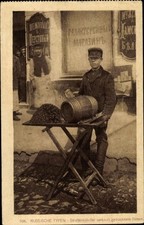 Ak Russland, Straßenhändler, Maroni - 4234693