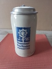 Alter Bierkrug der Augustiner Brauerei München Rar
