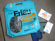 Schneeketten-Erlau Klick Super, Vierkant, kaum gebraucht,aus Haushalts-Auflösung