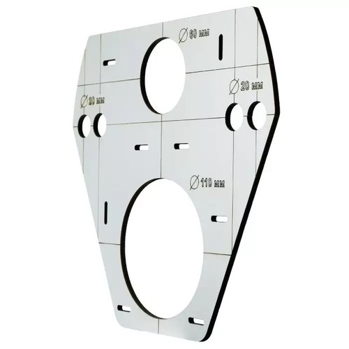 Bohrschablone für wand - für, wand-wc
