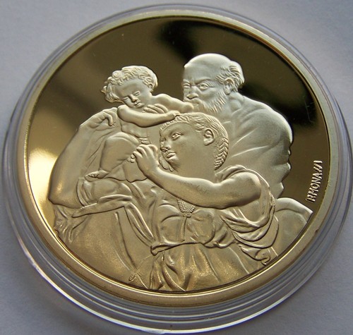 Medaille michelangelo bild - medaille,