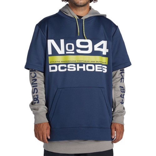 Dryden hoodie dress blues - hoodie,