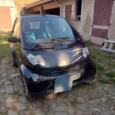 Smart Fortwo Cabrio 450 Schwarz mit Ledersitze und Sitzheizung, Klimaanlage