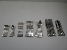 Rokoko / Louis XV  Besteck - 8 Personen / 56 Teile - 100er Versilberung