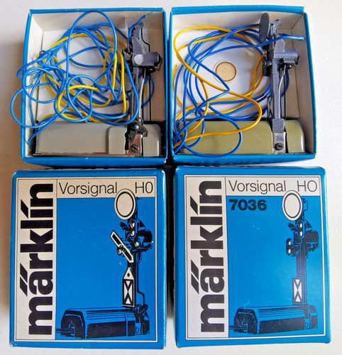 Märklin 7036 vorsignal - 2x,