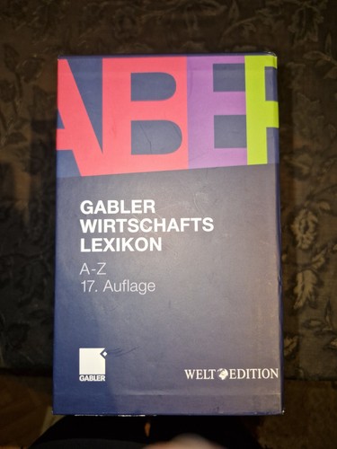 Gabler wirtschaftslexikon - wirtschaftslexikon, 17