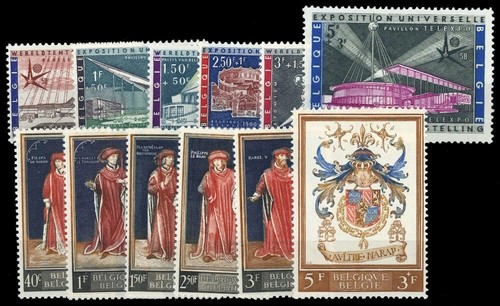 1958 belgien 1094 - 1958,, belgien,