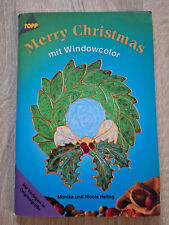 Merry Christmas mit Windowcolor, Vorlagen in Originalgröße, Window Color