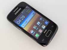 Samsung Galaxy Y Duos Strong Black Schwarz Smartphone Dual SIM GT-S6102