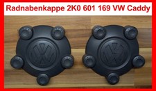 2 x Original VW Caddy 2K0601169 Radkappe, Nabendeckel, Radnabenkappe 2K0 601 169
