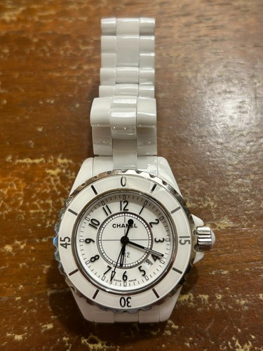 Chanel uhr j12 33mm weiß - chanel,