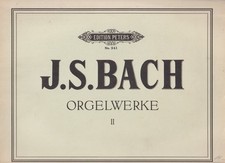 Musik Noten -- Bach -