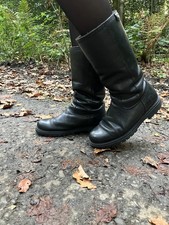 Panama Jack Bambina Stiefel Schwarz Gefüttert Gr. 39 Gebraucht Guter Zustand