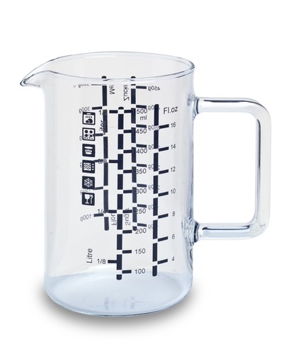 Simax meßbecher 5l - simax-meßbecher, 0,5l
