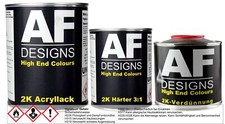 1L 2K Acryllack Autolack Set