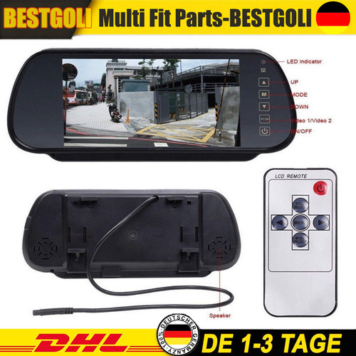 Auto kfz rückspiegel - 7",