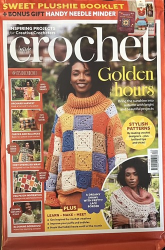 Inside crochet magazine issue - magazine,
