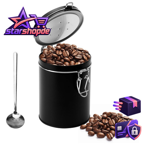 Kaffeedose edelstahl luftdicht - edelstahl,