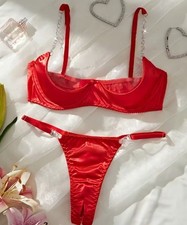 Sexy rotes Dessous Set Hebe BH