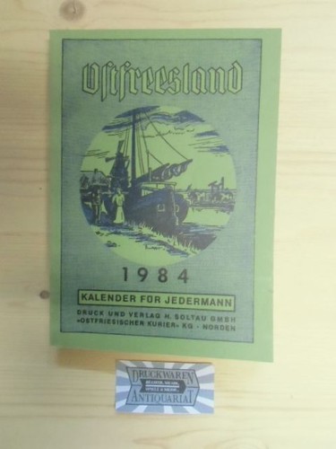 Ostfriesland 1984 kalender - ostfriesland,
