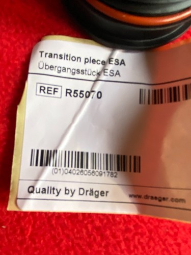 Dräger übergangsstück - dräger, m