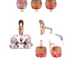 Ohrringe creolen 585 roségold - creolen,