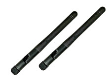 2x WLAN WiFi Antenne, RP-SMA, 90°, Router, miniPC, Repeater