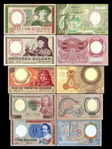 100 1000 gulden - 20,, 25,
