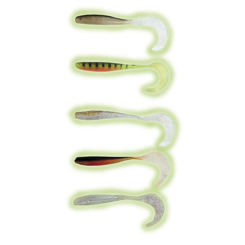 Stk gummifisch twister cm - gummifisch,