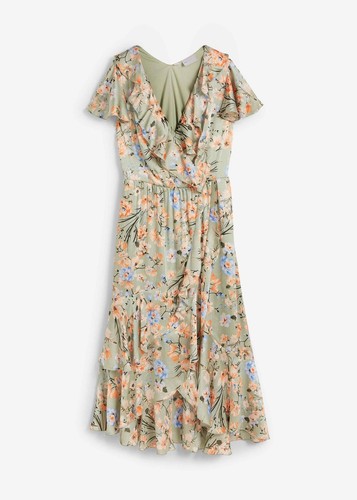 Crinkle kleid mit - mit, gr