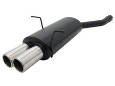 Novus Edelstahl Sportendschalldämpfer für BMW E46 Coupe 346L/C