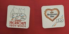 Herborner Bier 750 Jahre Herborn Brauerei Bierdeckel Bier