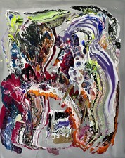 Original acrylgemälde 80x100 - original,