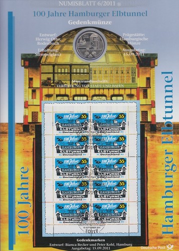 Bundesrepublik numisblatt - bundesrepublik,