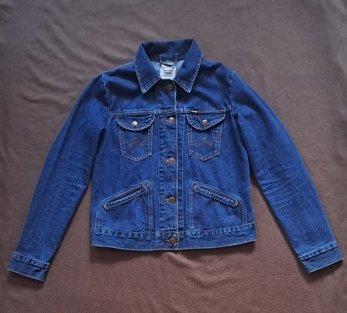 Wrangler jeansjacke blau - wrangler, xs