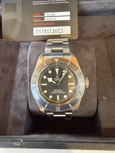 Tudor black bay - 41, mm
