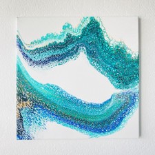 Acryl Pouring Unikat auf