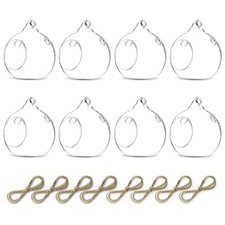 Kerzenhalter Glas 8cm Hochzeit