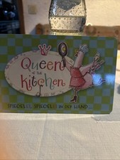 Frühstücksbrett Brett Schneidebrett Vesperbrett Kunststoff Queen of the kitchen