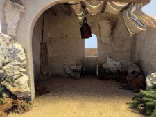 Orientalischer Stall für Weihnachtskrippe