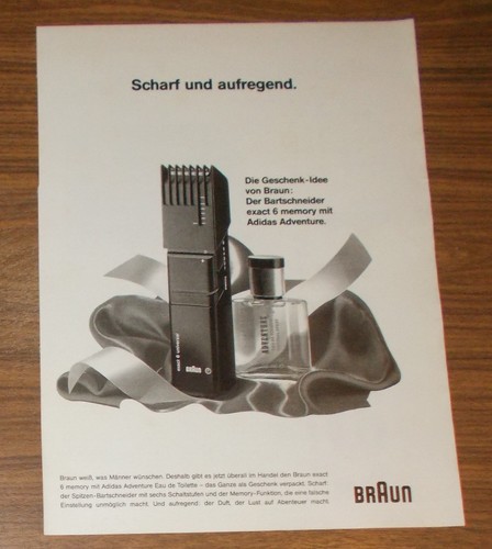 Seltene werbung vintage braun - werbung,