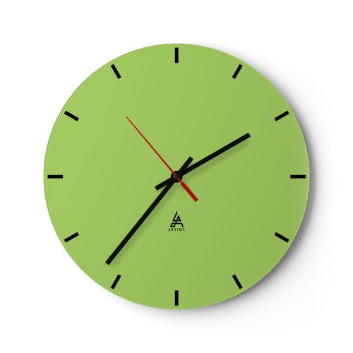Modern wanduhr 40x40cm rund - modern,