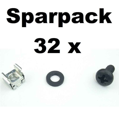 Sets rackschraube 12 - 32, x
